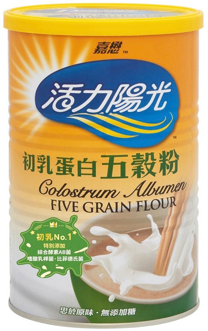 Rejuvenator 活力陽光 初乳蛋白 五穀粉, 500g, 1個