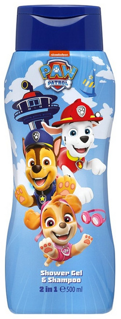 AIR-VAL Paw Patrol 汪汪隊 2合1沐浴洗髮精, 1個, 500ml