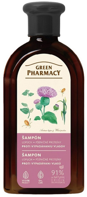 GREEN PHARMACY 牛蒡 + 小麥蛋白強韌洗髮露 所有髮質適用, 1件, 350ml