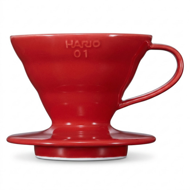 HARIO 好璃奧 V60 磁石濾杯01 VDCR-01-R 紅色, 1個, 單品, 240ml