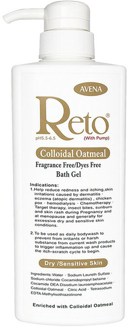 Reto 原型燕麥膠體浴液, 1個, 550ml