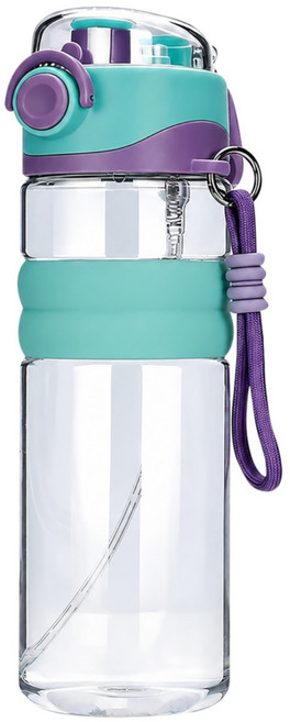 178_shop Tritan 噴霧水壺, 霓虹紫, 1個, 800ml