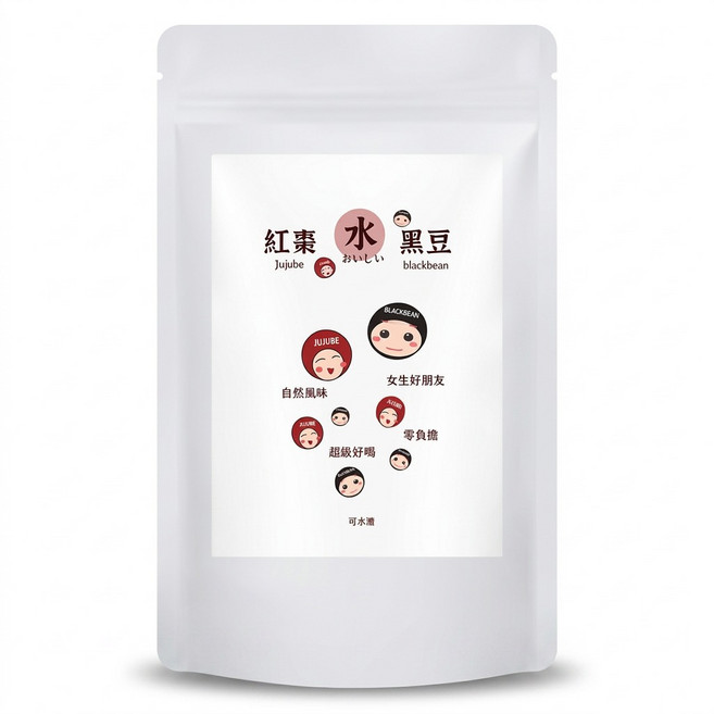 荷水塘 紅棗黑豆水, 10g, 1套, 10個裝