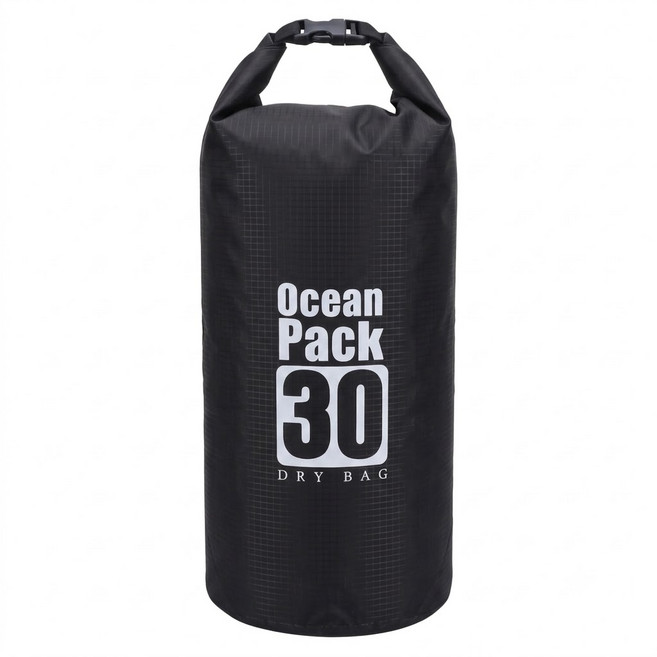 Ocean Pack 雙肩溯溪防水包, 黑色