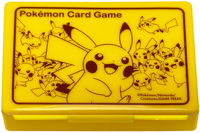 PoKeMoN 寶可夢 傷害指示物收納盒 皮卡丘大集合, 黃色, 1個