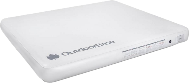 Outdoor Base 歡樂時光彈絲床 200cm 充氣床墊 白色