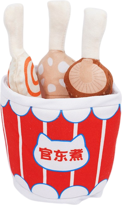 毛皇上 關東煮響紙玩具, 紅色, 1套