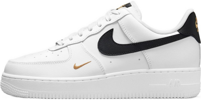 NIKE 耐吉 女款 Air Force 1 '07 Essential 運動鞋 CZ0270-102 + 鞋帶組