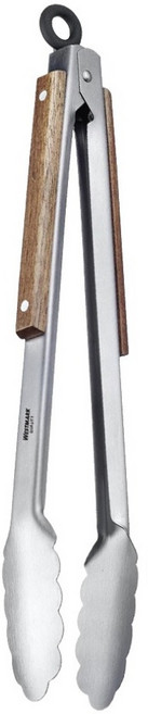WESTMARK 德國不鏽鋼多功能料理夾 31cm 16282270 銀色 + 木色 1個
