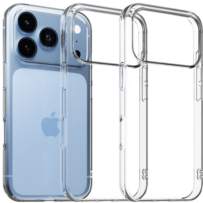SINJIMORU Air Shield Lite 超薄果凍手機殼 iPhone 18 Pro 2個