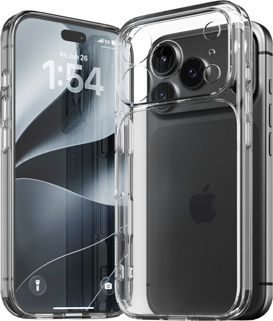 SINJIMORU AirClo 水晶透明手機保護殼 iPhone 18 Pro