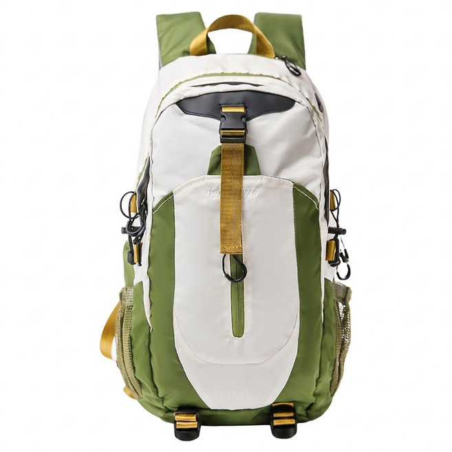 KAZEVO 輕量戶外登山後背包 28L, 白色