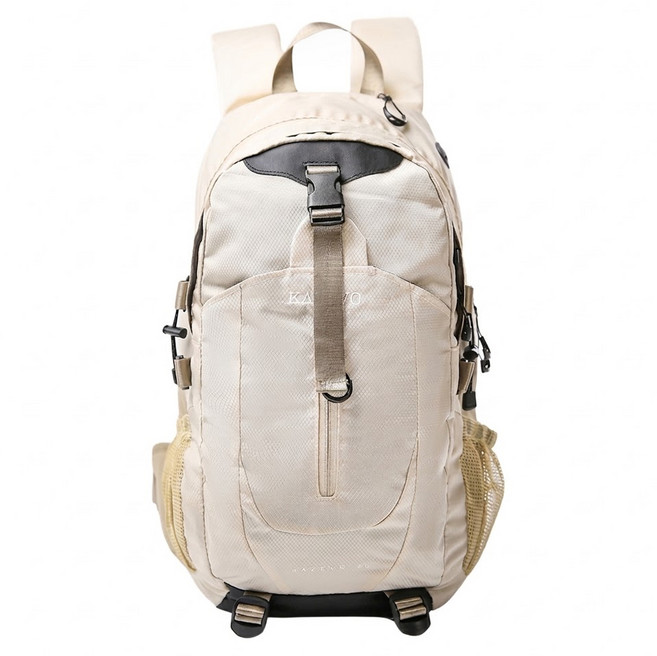 KAZEVO 輕量戶外登山後背包 28L, 卡其色