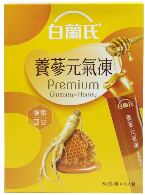 BRAND'S 白蘭氏 養蔘元氣凍 馥蜜回甘 12入, 180g, 1套