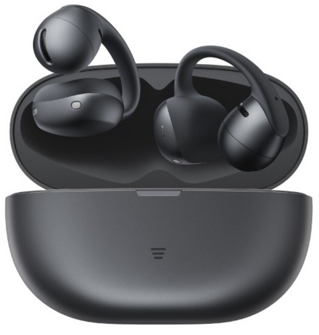 SHOKZ OpenDots Air 開放式耳夾耳機, 午夜黑, E210