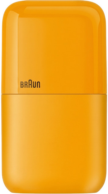 BRAUn 百靈 黑子彈口袋電動電鬍刀 USB版 經典, 黃色, M1010
