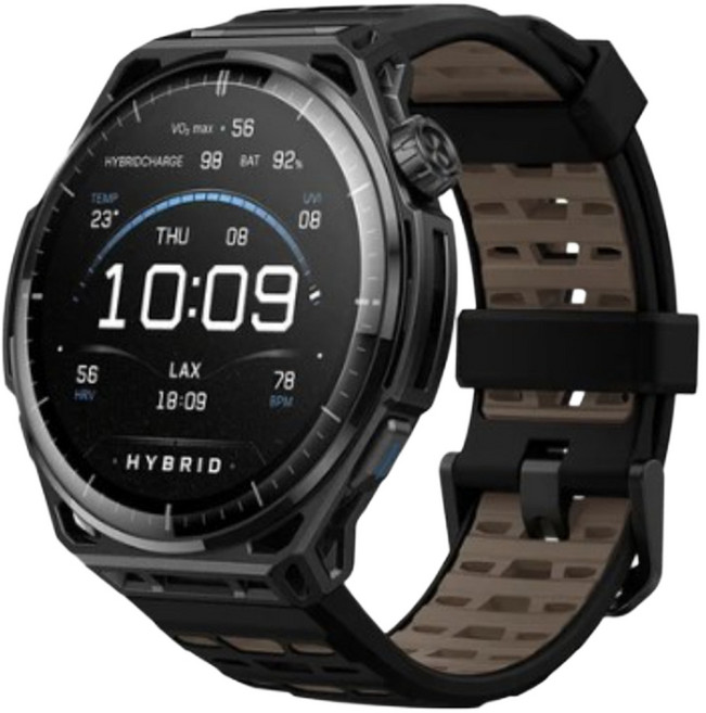 amazfit 華米 Balance 3 智慧手錶, 玄夜鈦, 1.5吋, GPS + 藍牙