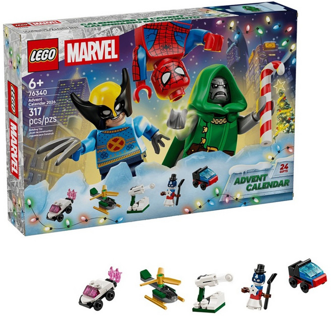 LEGO 漫威系列 2026年驚喜月曆 Advent Calendar 2026 76340, 1個