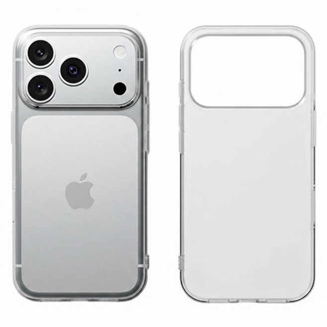 SINJIMORU 超薄果凍手機保護殼 iPhone 18 Pro Max 2個