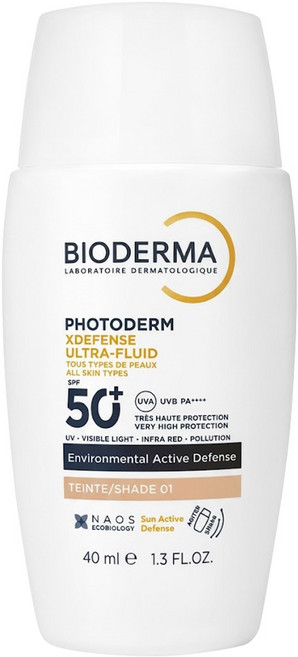 BIODERMA 超耐曬清爽保濕潤色防曬液, 1件, 40ml