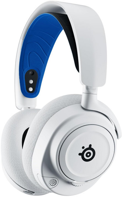 steelseries 賽睿 Arctis Nova 7P Wireless 耳罩式 耳機 電競 PlayStation版 舒適耳罩設計 內建麥克風 USB-C 白色