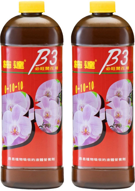 施達 必旺開花肥B3, 300ml, 2瓶