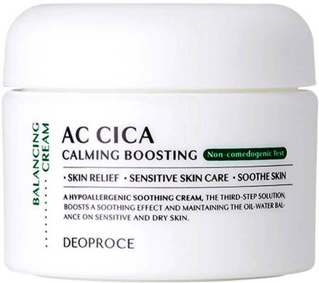 DEOPROCE 迪普詩 AC Cica加強鎮靜霜, 50克, 1個