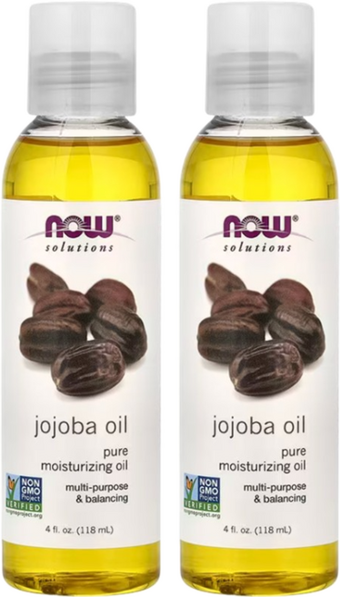 NOW Foods 純荷荷巴保濕油, 118ml, 2瓶