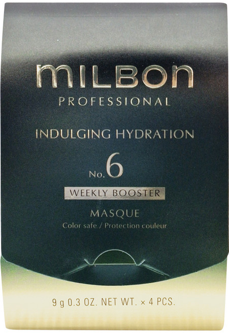 mILBOn 護髮系列 黑凜 NO.6 漾澤 4個, 36g, 1組