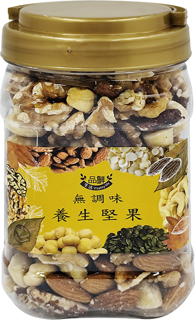 品鮮生活 綜合堅果原味五堅果, 420g, 1罐