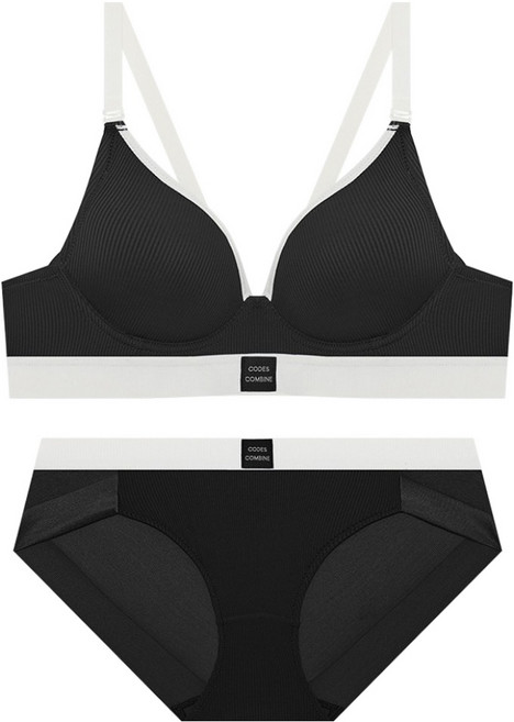 codes combine innerwear 夢幻豐盈無鋼圈無痕內褲套裝