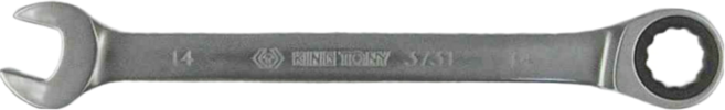 KING TONY 金統立 單向快速棘輪扳手 KT373114M 14mm, 1個