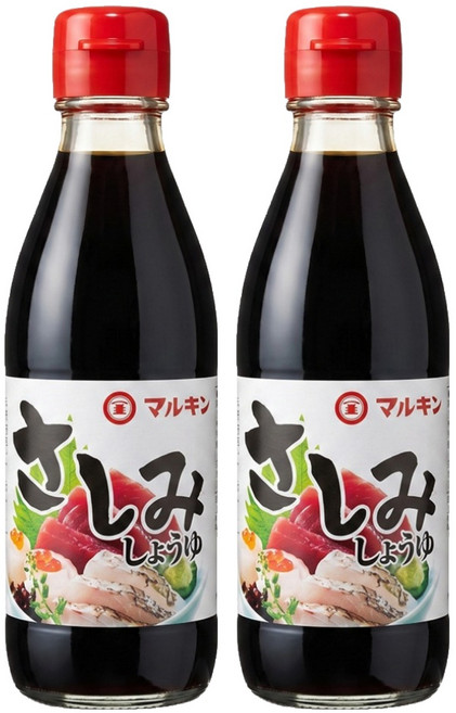 MARUKIN 丸金 生魚片用醬油, 200ml, 2瓶