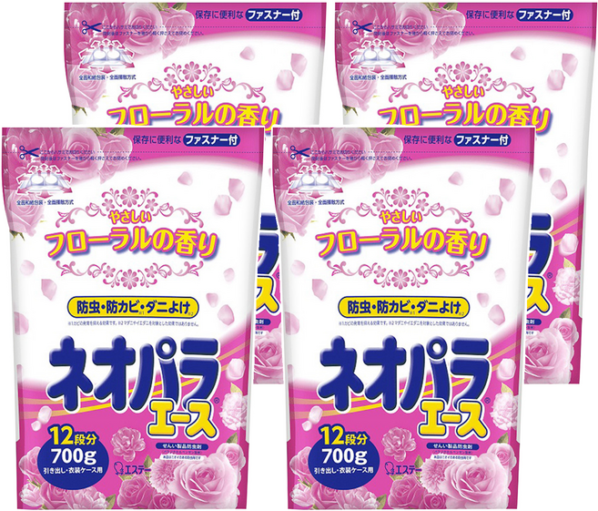 ST 雞仔牌 便利防蟲劑 花香, 88包, 4袋, 700g
