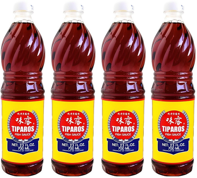 TIPAROS 泰式魚露, 4個, 700ml