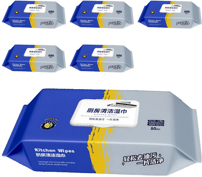 廚房專用清潔巾 加大加厚 2包, 3組