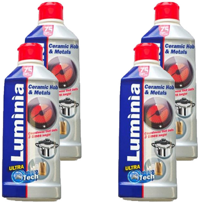 Luminia Microtech 不鏽鋼電磁爐專用清潔劑, 250ml, 4個