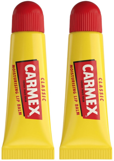 Carmex 小蜜媞 修護脣膏 2歲以上, 原味, 10g, 2個