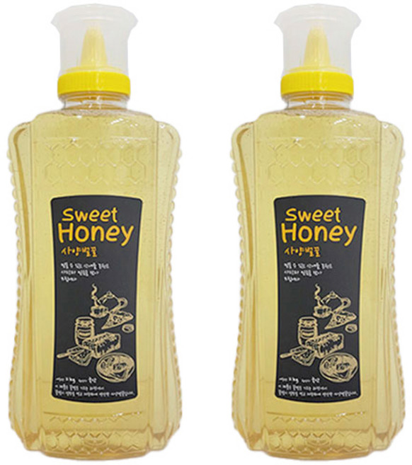 Sweet Honey養殖蜂蜜, 2kg, 2罐