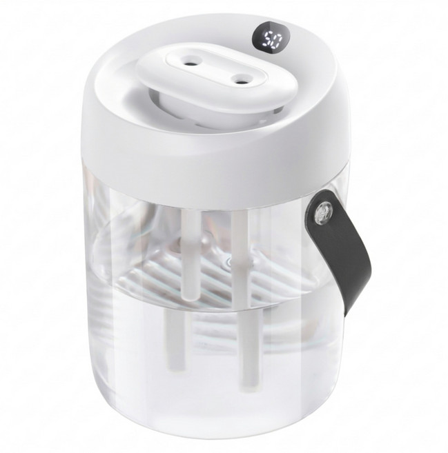 HONDONI 智能濕度顯示霧化水氧機 2L, A15-W, 冰川白