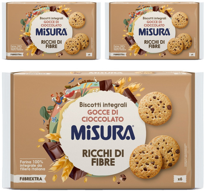 MiSURA 巧克力全麥餅乾, 7.7g, 108包