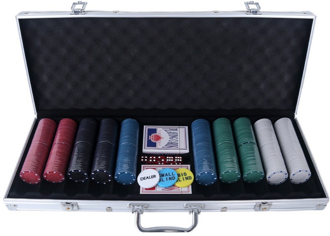 MAME 遊戲用卡牌籌碼組 500p, 1個, 混合色