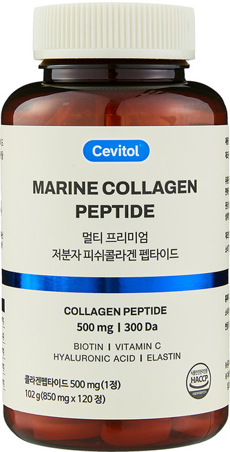 Seviitol 多優質低分子魚膠原蛋白肽, 120顆, 1罐