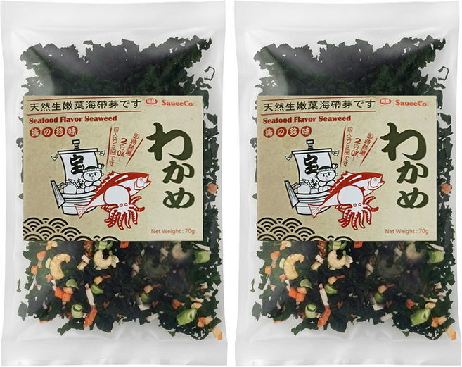味榮 海太郎 海的珍味海帶芽, 70g, 2包