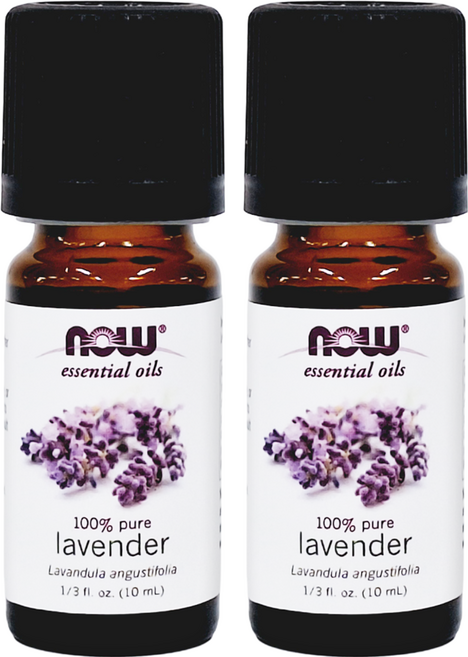 NOW Foods 精油, 薰衣草, 10ml, 2瓶