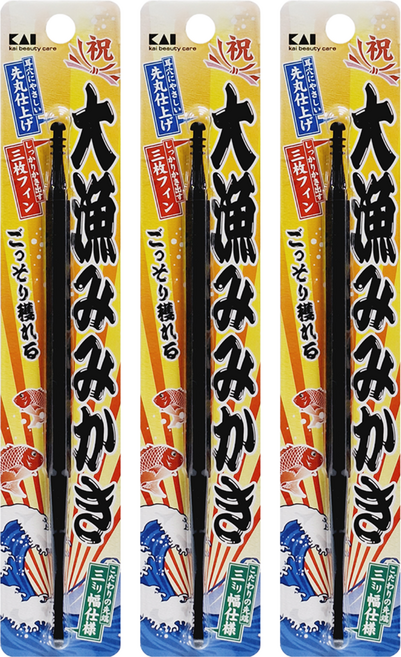 KAI 貝印 大漁耳扒 KQ-0290 000KQ0290, 3個, 1入