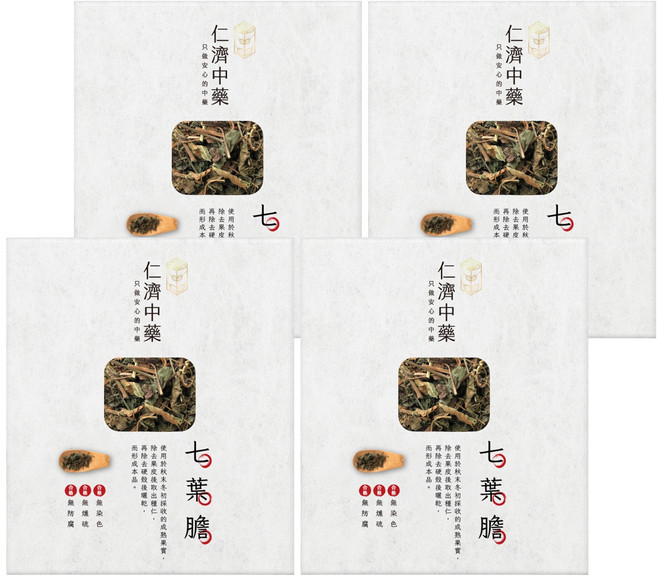 仁濟中藥 七葉膽, 100g, 1入, 4盒