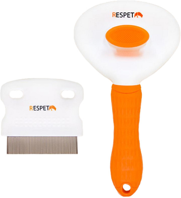RESPET 全效合一雙面寵物刷, 多色, 1組