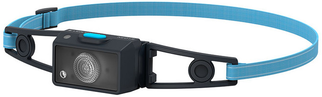 LEDLENSER 萊德雷神 NEO1R 充電式慢跑頭燈 502713 39g, 黑藍色, 1個