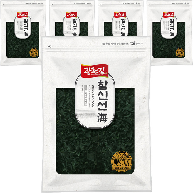 廣川海苔 乾燥海帶芽, 100g, 5包